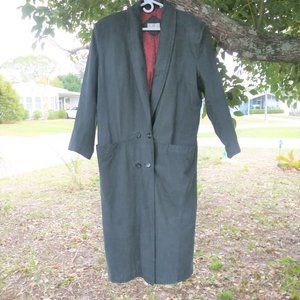 Vintage SSatori Full Length Leather Jacket Medium